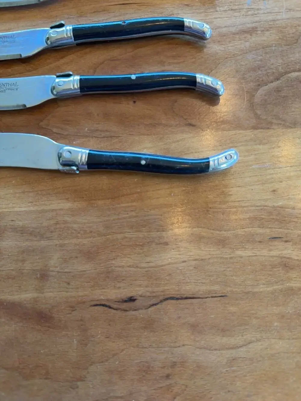 Barenthal France Laguiole Style Butter Spreaders Set of 4
